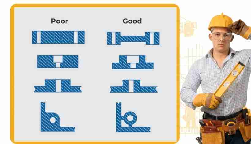 MIM design guide illustrating tooling and part design principles