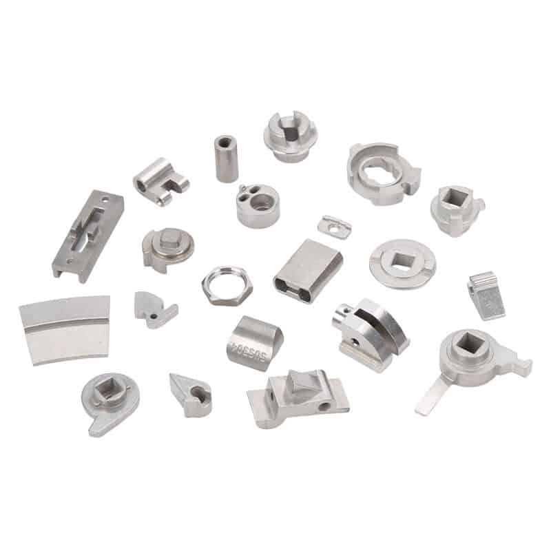 Collection of MIM stainless steel parts