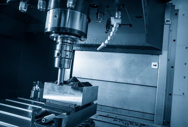 Precision CNC machined part used in MIM secondary operations