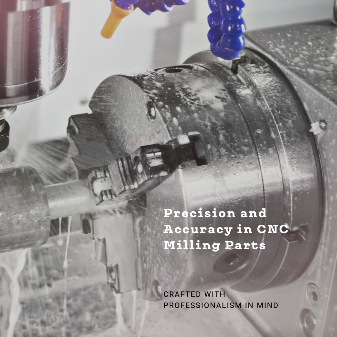 Precision CNC milling parts in aluminum and stainless steel