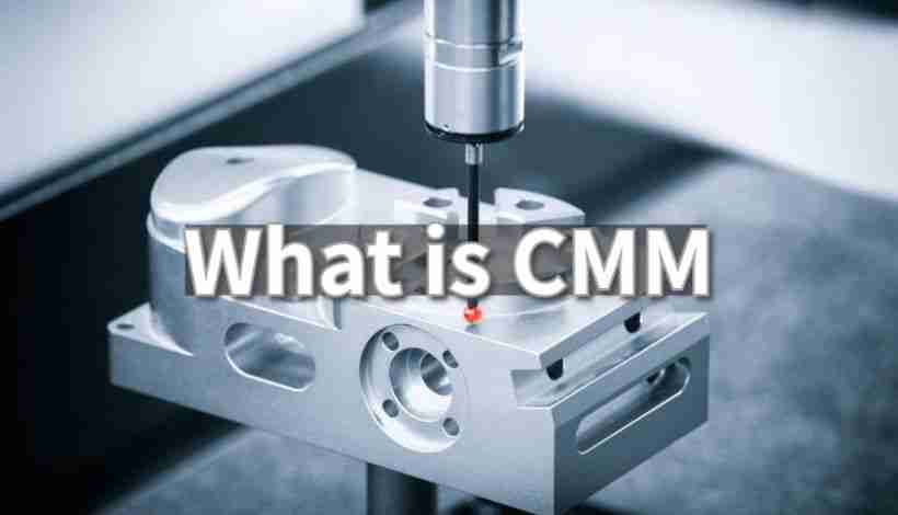 Coordinate measuring machine verifying MIM part dimensions