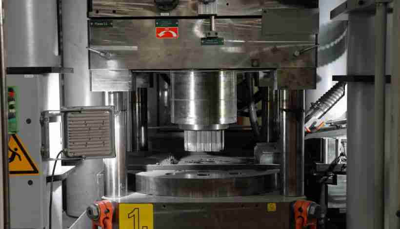 Powder metallurgy press manufacturing facility with modern equipment