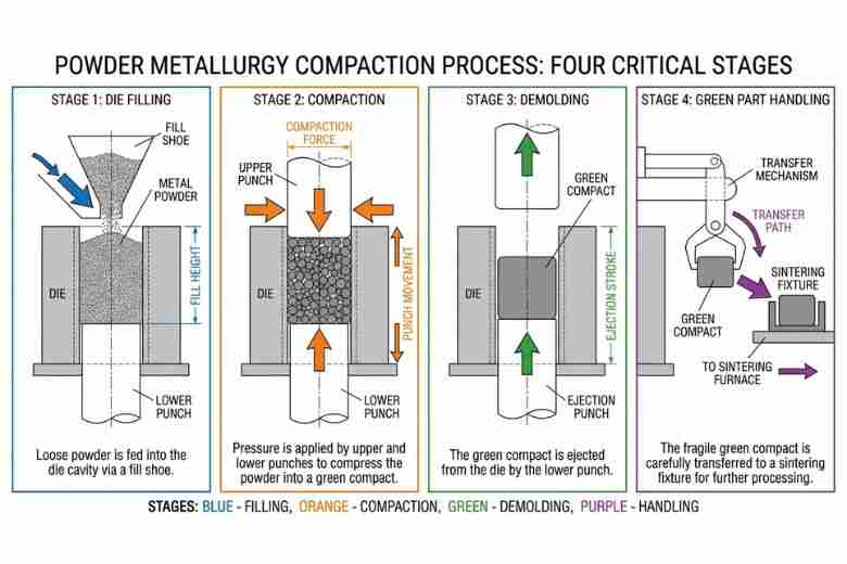 Thumbnail: The Complete Technical Guide to Powder Metallurgy Compaction Process