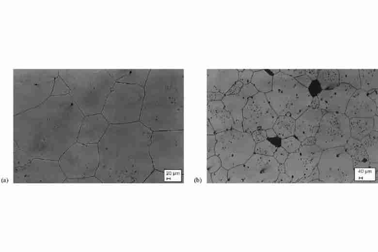 Comparison metallographic images of MIM 316L austenitic stainless steel microstructure before and…