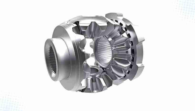 Precision sintered metal differential gears manufactured using powder metallurgy for electric veh…