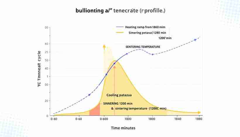 Sintering temperature profile
