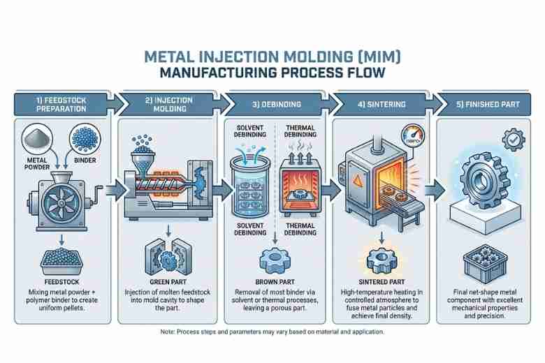 Thumbnail: MIM Parts Benefits: 60-80% Cost Savings vs CNC Machining | ROI Data