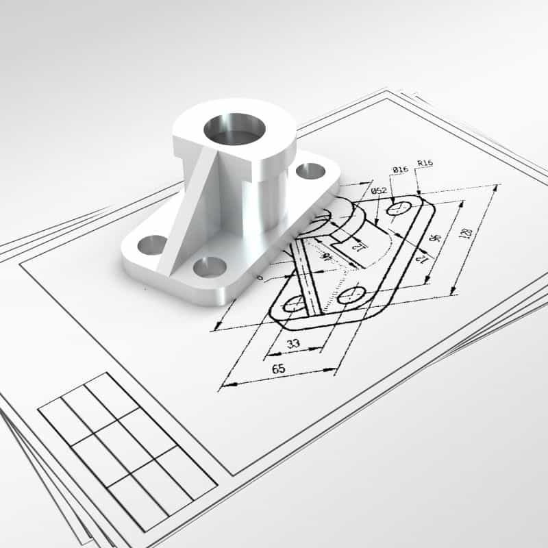 Engineer drawing review